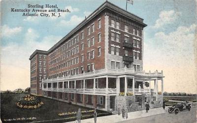 Sterling Hotel Atlantic City, New Jersey Postcard