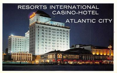 Resorts International Casino-Hotel Atlantic City, New Jersey Postcard