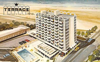 The Terrace Motel Atlantic City, New Jersey Postcard