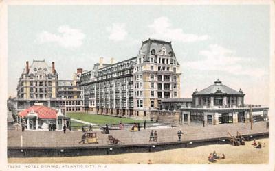 Hotel Dennis  Atlantic City, New Jersey Postcard