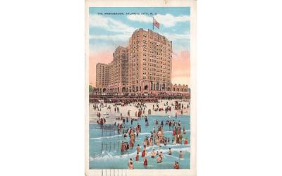 The Ambassador Atlantic City, New Jersey Postcard