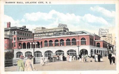 Haddon Hall Atlantic City, New Jersey Postcard