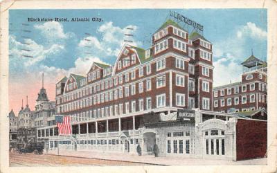 Blackstone Hotel Atlantic City, New Jersey Postcard