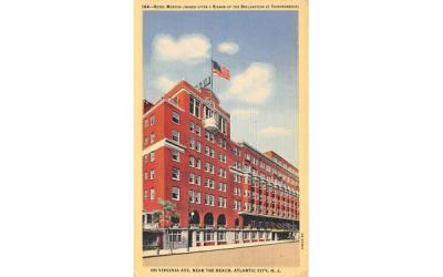 Hotel Morton  Atlantic City, New Jersey Postcard