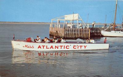 Miss Atlantic City New Jersey Postcard