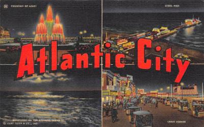 Atlantic City New Jersey Postcard