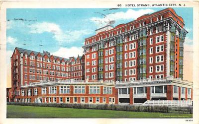 Hotel Strand Atlantic City, New Jersey Postcard