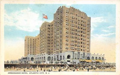 Ambassador Hotel Atlantic City, New Jersey Postcard
