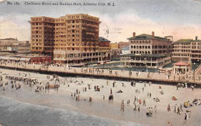 Chalfonte Hotel and Hadden Hall Atlantic City, New Jersey Postcard