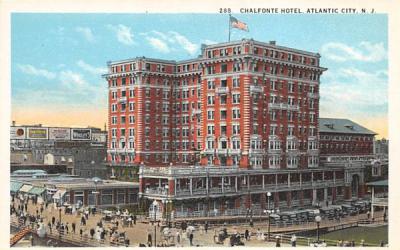 Chalfonte Hotel Atlantic City, New Jersey Postcard