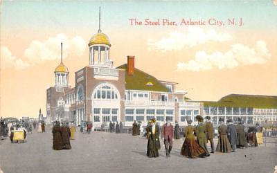 The Steel Pier  Atlantic City, New Jersey Postcard