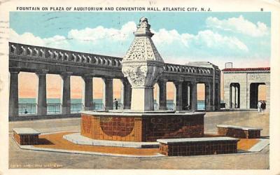 Auditorium and Convention Hall Atlantic City, New Jersey Postcard