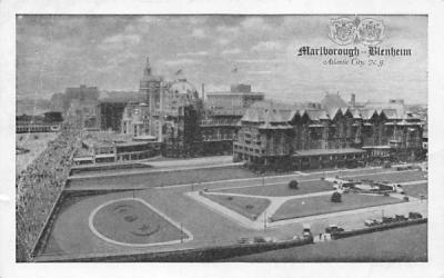 Marlborough - Blenheim Atlantic City, New Jersey Postcard