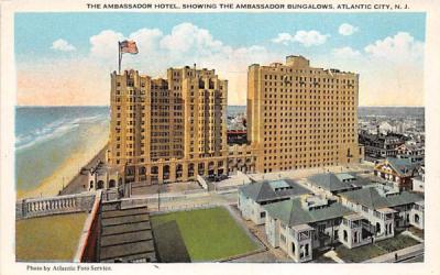 The Ambassador Hotel Atlantic City, New Jersey Postcard