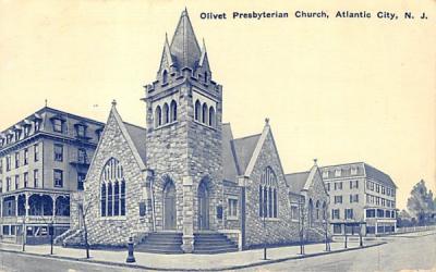 Olivet Presbyterian Church Atlantic City, New Jersey Postcard