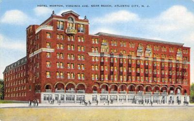 Hotel Morton  Atlantic City, New Jersey Postcard