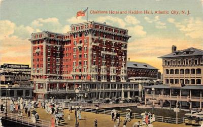 Chalfonte Hotel and Haddon Hall Atlantic City, New Jersey Postcard