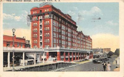 The Strand Hotel Atlantic City, New Jersey Postcard