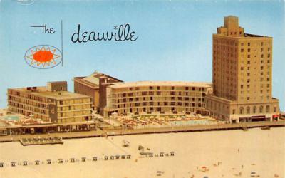 The Deauville Atlantic City, New Jersey Postcard