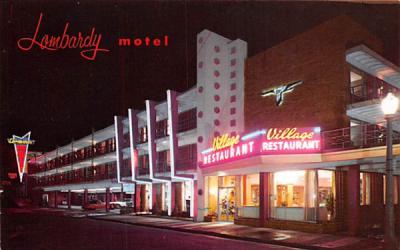 Lombardy Motel Atlantic City, New Jersey Postcard