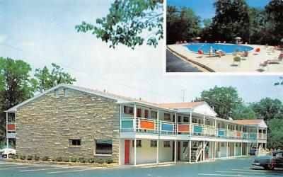 Park Motel Asbury Park, New Jersey Postcard