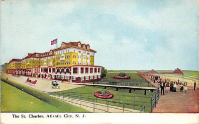 The St. Charles Atlantic City, New Jersey Postcard