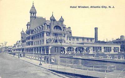 Hotel Windsor Atlantic City, New Jersey Postcard