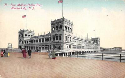 New Million-Dollar Pier Atlantic City, New Jersey Postcard