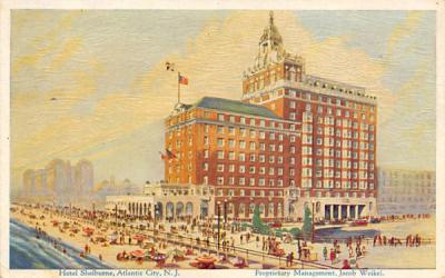 Hotel Shelburne Atlantic City, New Jersey Postcard