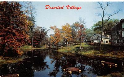 Deserted Village  Allaire, New Jersey Postcard