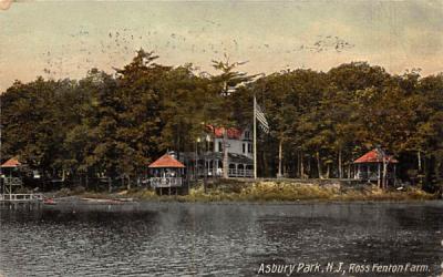 Ross Renton Farm Asbury Park, New Jersey Postcard
