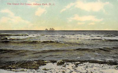 The Grand Old Ocean Asbury Park, New Jersey Postcard