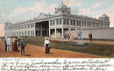 The New Casino Asbury Park, New Jersey Postcard