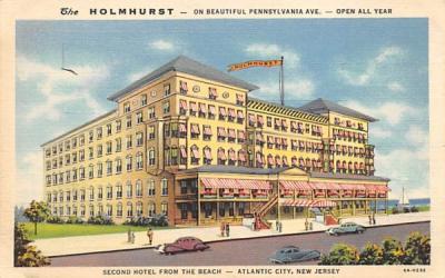 The Holmhurst Atlantic City, New Jersey Postcard