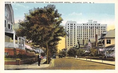 Chelsea toward Ambassador Hotel Atlantic City, New Jersey Postcard