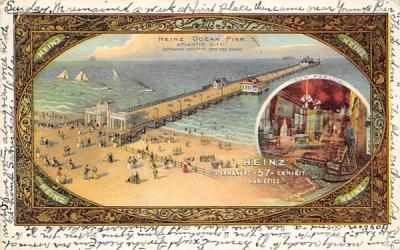 Heinz Ocean Pier Atlantic City, New Jersey Postcard