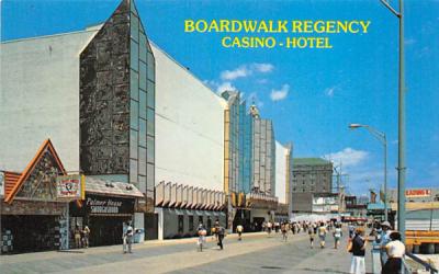 Boardwalk Regency Casino - Hotel Atlantic City, New Jersey Postcard