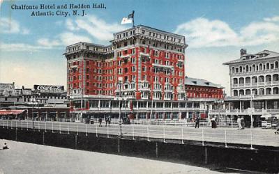 Chalfonte Hotel and Haddon Hall Atlantic City, New Jersey Postcard