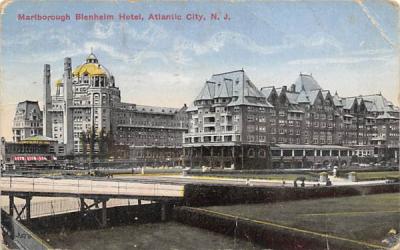 Marlborough Blenheim Hotel Atlantic City, New Jersey Postcard
