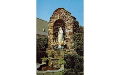 Shrine at Our Lady Star of the Sea Church Atlantic City, New Jersey Postcard
