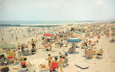 Beach Avon by the Sea, New Jersey Postcard