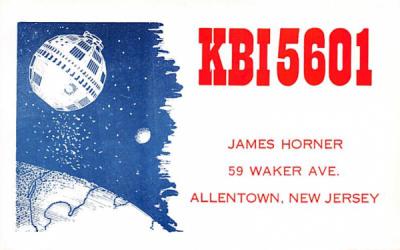 KBI5601 Allentown, New Jersey Postcard