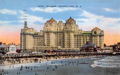 Hotel Traymore Atlantic City, New Jersey Postcard