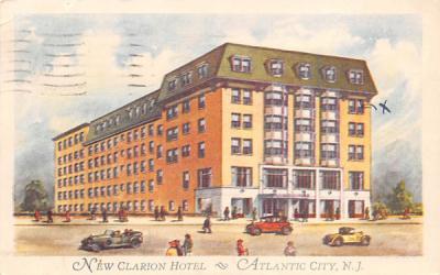 New Clarion Hotel Atlantic City, New Jersey Postcard