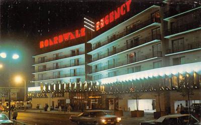 Boardwalk, Regency Hotel and Casino Atlantic City, New Jersey Postcard