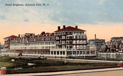 Hotel Brighton Atlantic City, New Jersey Postcard