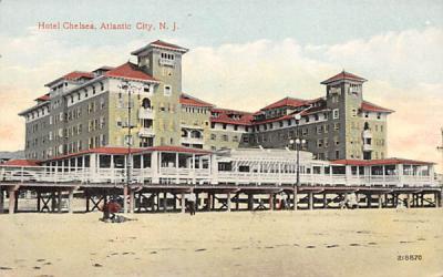Hotel Chelsea Atlantic City, New Jersey Postcard