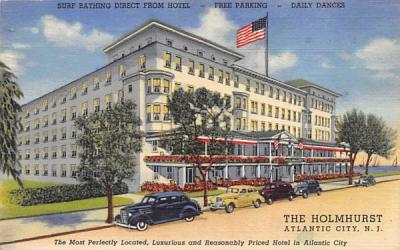 The Holmhurst Atlantic City, New Jersey Postcard