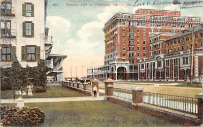 Haddon Hall & Chalfonte Atlantic City, New Jersey Postcard