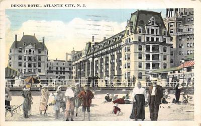 Dennis Hotel Atlantic City, New Jersey Postcard
